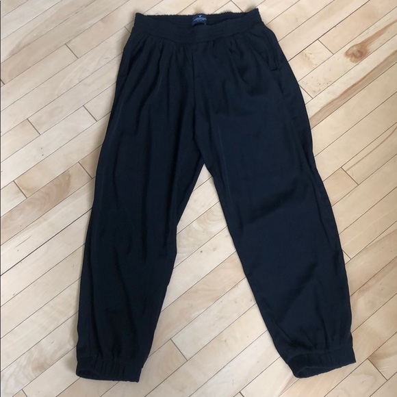 American eagle loose cropped pants